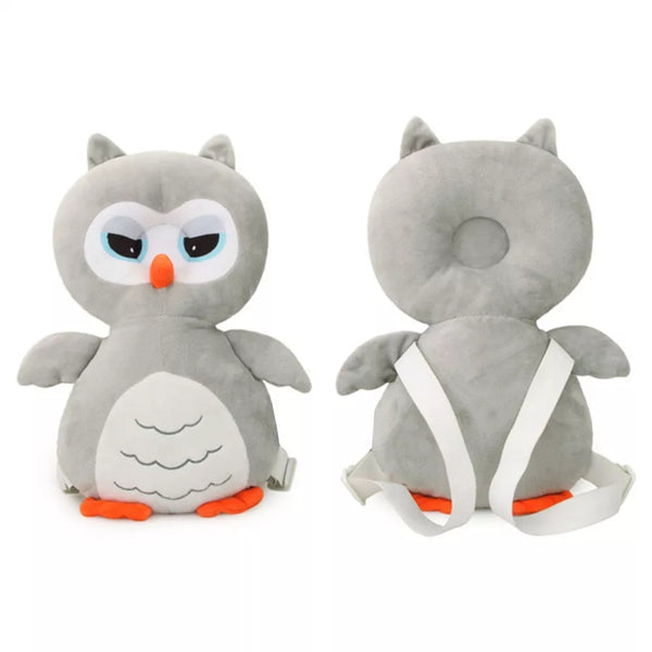 Baby Pillow Cartoon Owl Pattern Head Protection