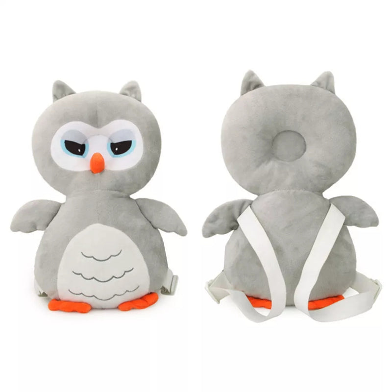 Baby Pillow Cartoon Owl Pattern Head Protection