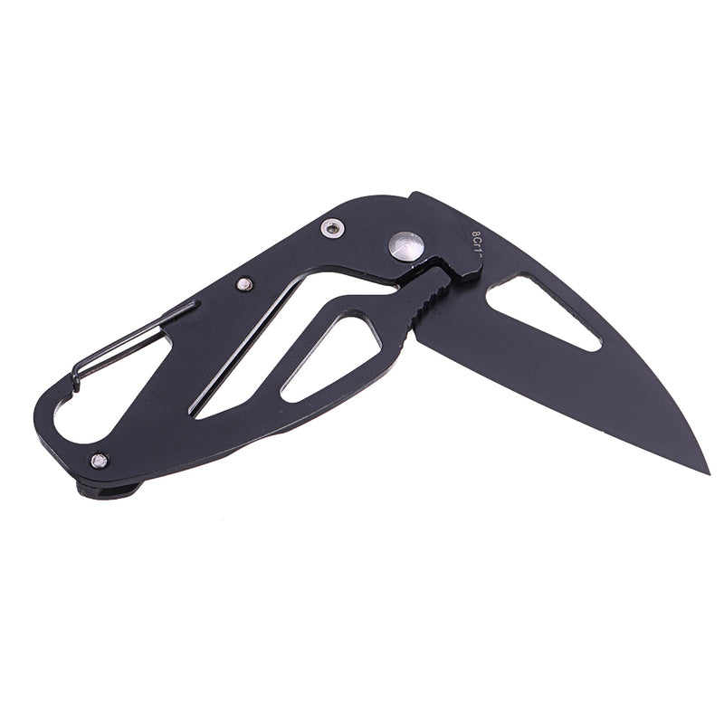 Sanrenmu 612 Multifunctional Tools Frame Lock Camping Folding Tool Carabiner Outdoor Camp Open Hang Multi Tool Quickdraw Clip Package Self Care Survive