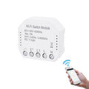 MoesHouse 90V-130V Wifi Smart Light Switch Diy Breaker Module Smart Life/Tuya APP Remote Control Works with Alexa Echo Google Home 2 Way Switch
