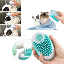Dog Bath Brush Comb Silicone Pet SPA Shampoo Massage Brush Shower Hair Removal Comb For Dogs Cats Pet Cleaning Grooming Tool