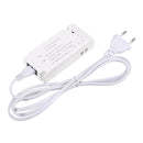 AC100-240V to DC12V 1.5A 18W LED Driver with EU Plug 2 PIN Cable Wire Connector for Strip Light