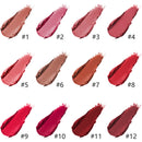 12 Colors Lip Stick Pen Matte Velvet Non Stick To Cup Lip Makeup Waterproof Long-lasting
