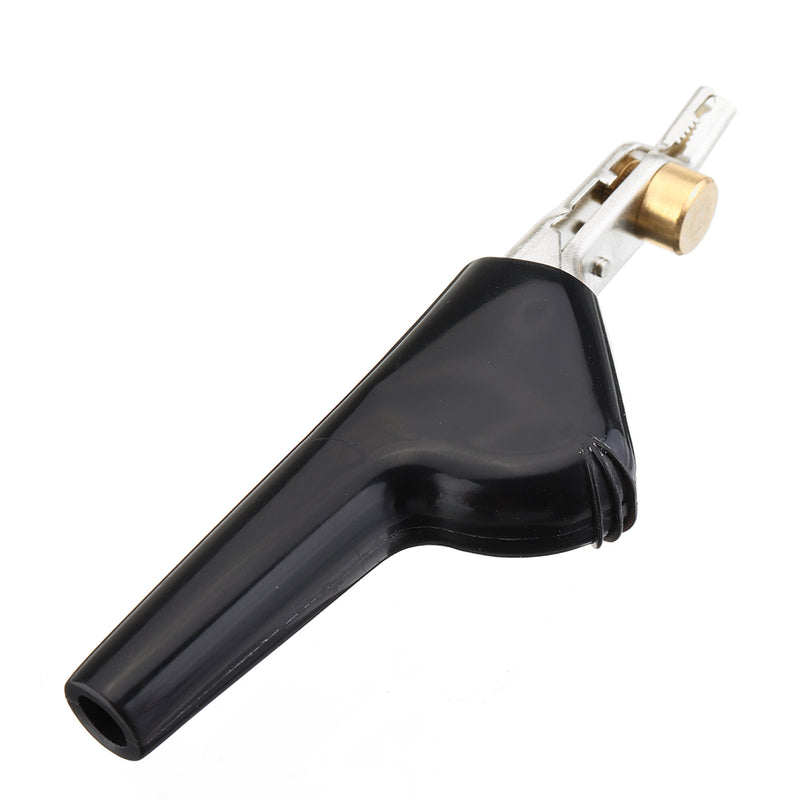 White Copper Multipurpose Barbed Test Alligator Clip Test Connector Red and Black Multimeter Test Parts