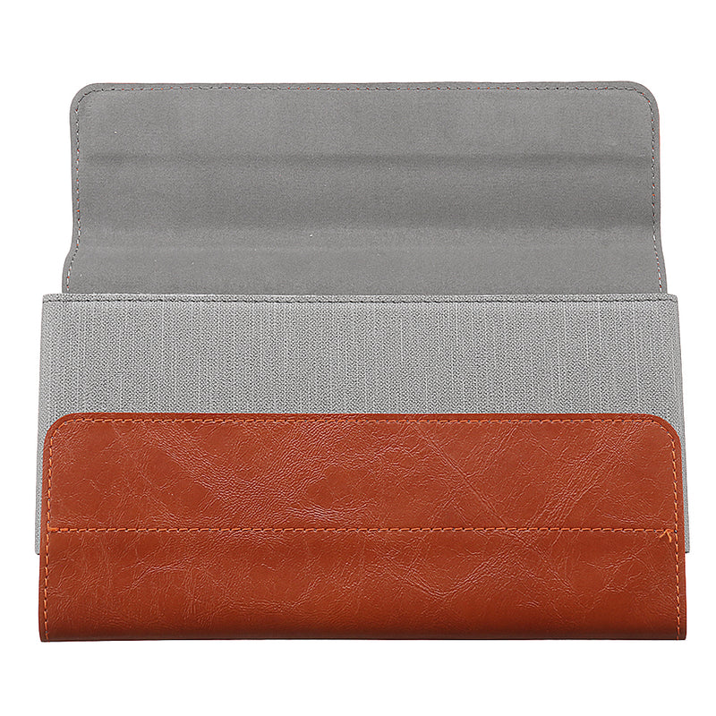 PU Leather Protective Folding Tablet Case for 7" ONE NETBOOK One Mix 2/2S Tablet - Brown