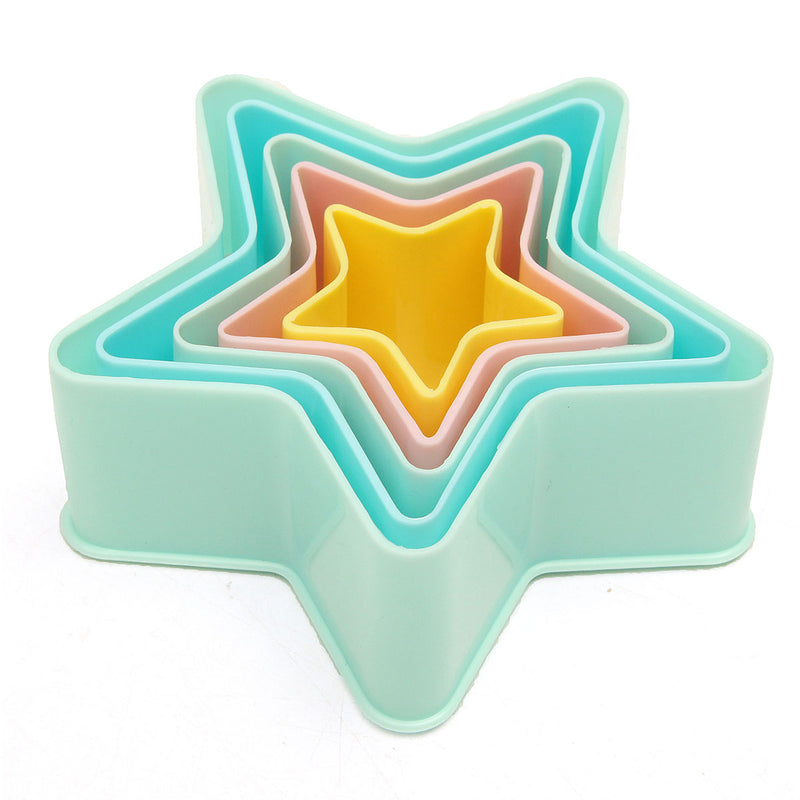 Plastic DIY Cookie Cutter Baking Biscuit Fondant Cake Sugarcraft Decorating Mold