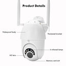 HD 1080P WIFI IP Camera Wireless PTZ ZOOM CCTV Home Security 60M IR Camera IP66 Outdoor