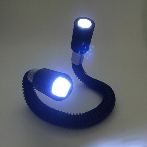 Adjustable 24 LED Flexible Neck Hug Light Book Reading Night Lamp Hands-Free