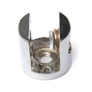 4pcs Zinc Alloy Small Glass Shelf Strong Support Clamps Brackets 6-8mm
