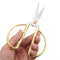 4 Modes Stainless Steel Gold Multifunctional Scissors Indoor Outdoor Fishing Scissors Tool