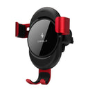 Cafele QI Wireless Charger Car Air Vent Phone Holder Gravity Auto Lock Mount for iPhone 8 X/Samsung