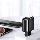 UASMS 18W QC3.0 PD Dual Port Digital Display Fast Charging Wall Charger Adapter For iPad Pro iPhone 8Plus XS 11 Pro Huawei P30 Pro Mate 30 5G Oneplus 7T Pro