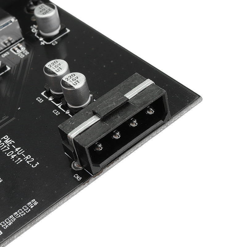 Super-Speed PCI-E 4 Port USB 3.0 Expansion Card For MAC OSX 10.8-10.12