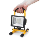 300W 60 LED Portable Rechargeable Flood Spot Light Lawn Work Flash Lamp Outdoor