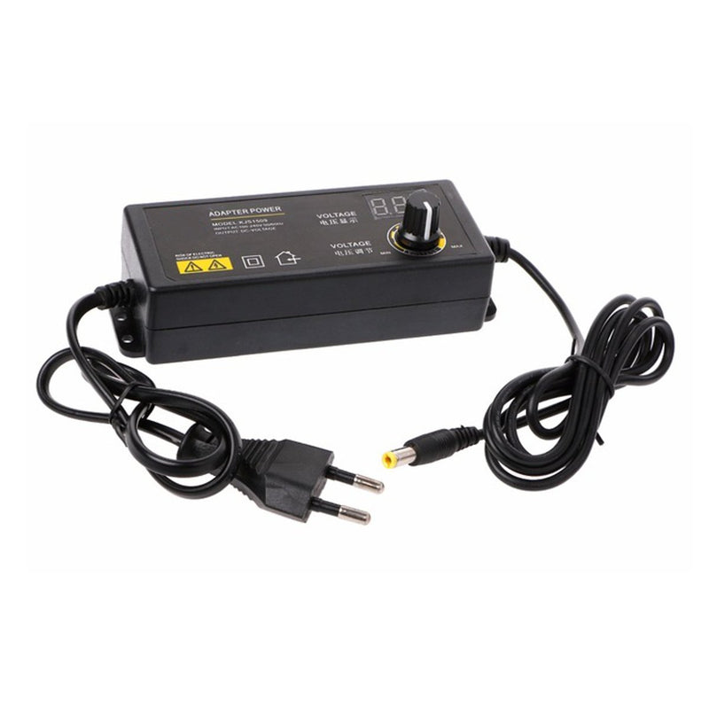 DC 3V-24V 2.5A 60W AC/DC Adapter Switching Power Supply Adjustable Power Adapter W/ Display Screen