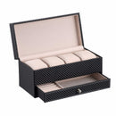 Watch Ring Bracelet Jewelry Cosmetic Jewelry Box Holder Gift Collect Case
