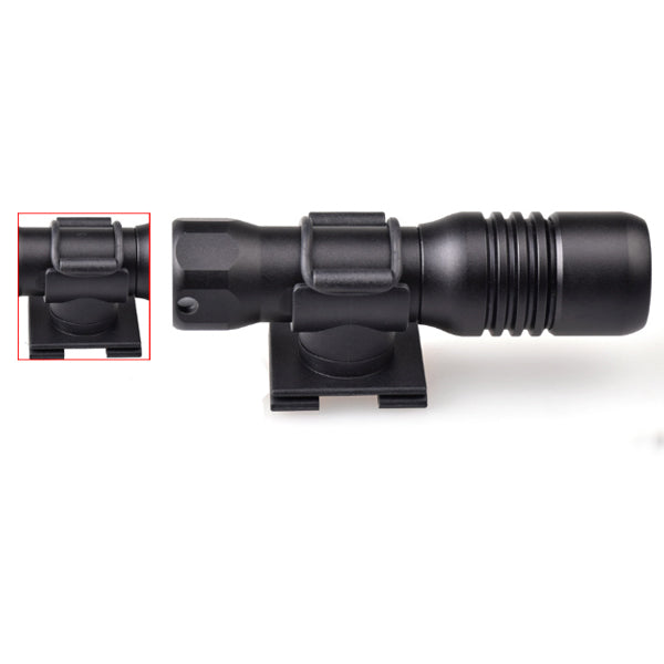 Nitesun DIV18 Diving Flashlight 630 Lumens AA/14500 Battery LED Lamp Camping Hunting 150m Waterproof Torch Light