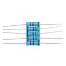 60pcs 3W 47R 47 ohm Metal Film Resistor 1% Error 3w DIP Color Ring Resistance