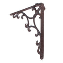 Cast Iron Wall Shelf Mount Bracket Support Mounted Supporter Home Garden Rusty