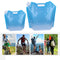 5L/10L Portable PVC Eco-friendly Foldable Water Storage Bag Outdoor Camping Traveling Water Bucket