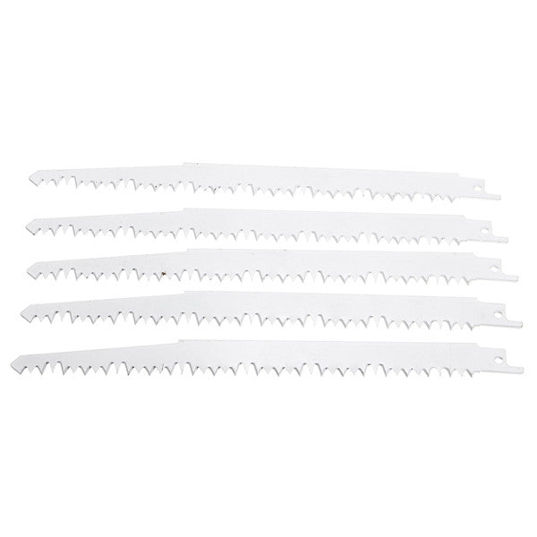 5pcs 240mm High Carbon Steel Reciprocating Saw Blades Sabre for Wood