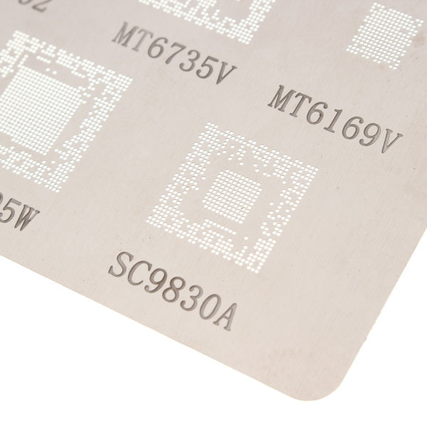 BGA Reballing Stenci for MTK Xiaomi Series MT6582V, MT6323GA, MT6165V, MTK6572A, MT6369A