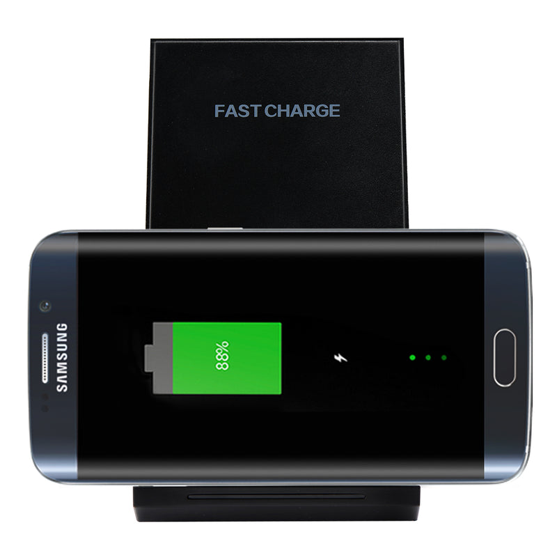 MOVMAO Wireless Desktop Non-slip Fast Charging Stand for Samsung