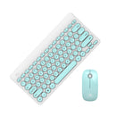 FD IK6620 2.4GHz Wireless Silent Keyboard & Mouse Set 79 Keys Keyboard 1500DPI Wireless Mouse with USB Receiver