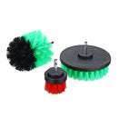 3pcs 2/3.5/4 Inch Electric Drill Brush Scrubber for Tile Grout Power Scrubber Tub Cleaning