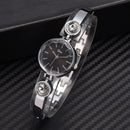 Deffrun DS159 Elegant Women Bracelet Watch Diamond Shining Quartz Watches