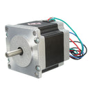 DC 24V Nema 23 Stepper Motor Single Shaft 12.6Kg.cm 1.8 Degre 4 Leads 56mm 4 Channel Stepper Motor