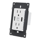 US Standard Dual USB Wall Socket Double 2.1A/3.6A Universal Plug Socket Port Power Adapter Outlet Tamper Resistant Duplex Receptacle