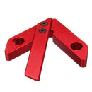 Drillpro 45/90 Degree Right Angle Line Gauge Woodworking Center Scriber Wood Working Carpenter Ruler