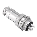 10pcs GX20 5 Pin 20mm Male & Female Wire Panel Circular Connector Aviation Socket Plug