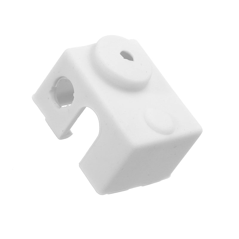 10pcs White Universal Hotend Block Insulation Sock Silicone Case For 3D Printer