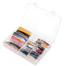 328Pcs Heat Shrink Tube Sleeving Wrap Wire Car Electrical Cable Tube kits Polyolefin 8 Sizes Mixed Color 2:1