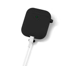 Enkay Dustproof Earphone Silicone Protective Case + Ear Tips + Anti-lost Hook For Apple AirPods 1 & Apple AirPods 2