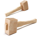 250mm Beech Solid Wooden Mallet Hammer Handle For Carpenter