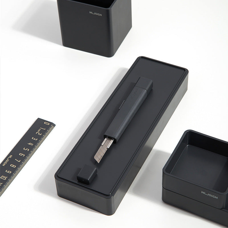 XIAOMI YOUPIN NS061 Portable Creative Utility Cutter NUSIGN Automatic Lock Cutter Art Work Cutting tools with Protective Cover