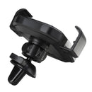 Universal Qi Wireless 10W Fast Charge Gravity Linkage Auto Lock Car Air Vent Holder for Mobile Phone