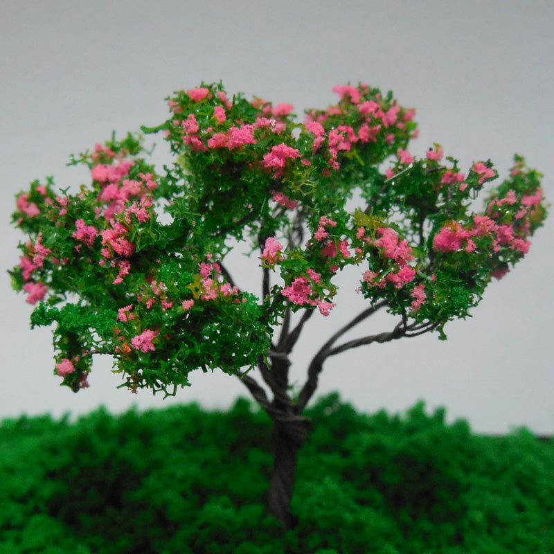 DIY Handmade Building Model Material Grass Tree Sponge Powder Green Pollen