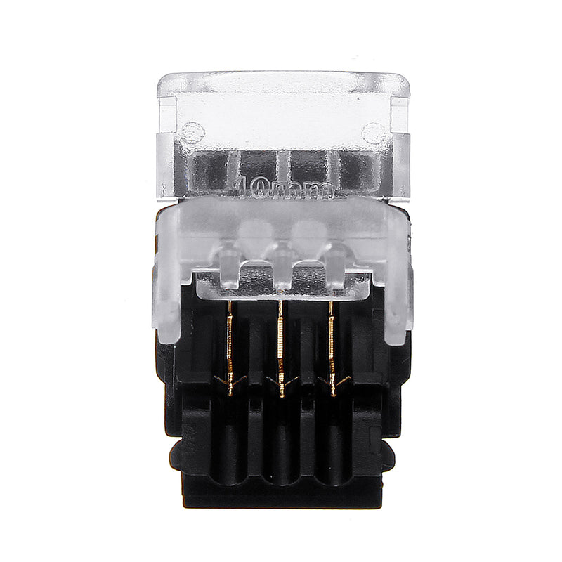 10PCS 3 Pin 10MM Non-waterproof Board to Wire Connector Terminal for CCT LED Strip Light