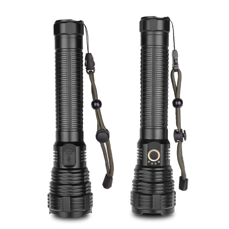 XANES 1915A XHP70 5Modes Zoomable USB Rechargeable Waterproof LED Flashlight 26650/18650