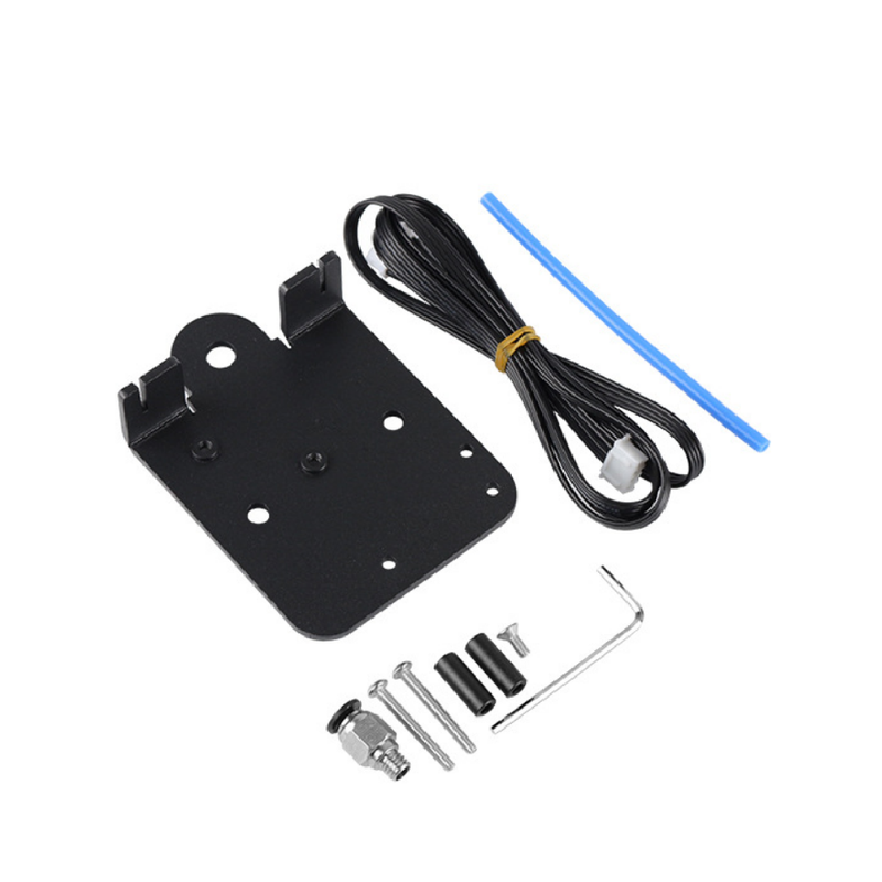 Double Z-Axis Extruder Motor Aluminum Alloy Mount Plate Kit for Creality Cr-10S Ender 3