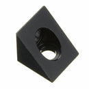 Aluminum Black Angle Corner Connector For 20mm Profile Extruder 3D Printer Part