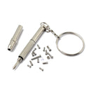 Suleve MXSS1 1000Pcs Glasses Sun Glassess Watches Pad Screw Nut Kit with Screwdriver Repairtools