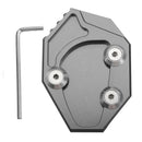 CNC Motorcycle Side Stand Kickstand Enlarge Plate Pad For Kawasaki GTR1400 ZX14R 08-15