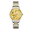 TEVISE 9006 3D Phoenix Dial Display Automatic Mechanical Watch Full Steel Waterproof Unisex Watch