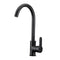 Black Copper Kitchen Faucet 360 Rotation Single Lever Hot & Cold Water Basin Sink Mixer Tap