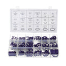 270pcs 18 Sizes Rubber Ring Hydraulic Nitrile Seals Purple Rubber O Ring Assortment Kit